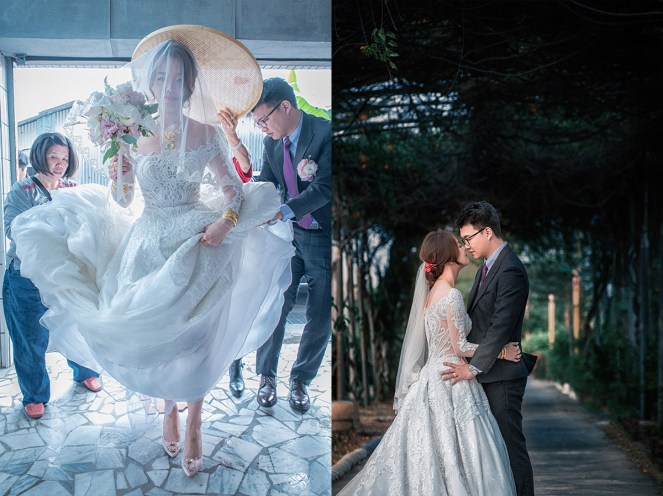 新娘過火爐，新娘外拍