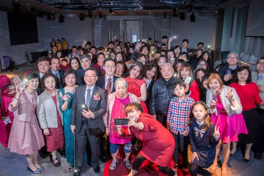 喜宴賓客大合照