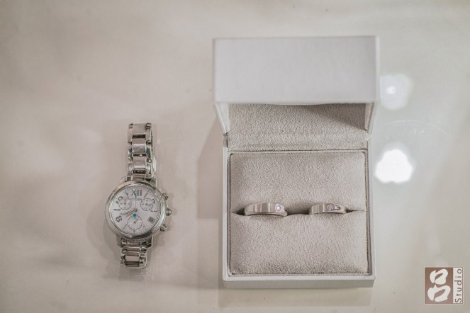 新娘手錶、訂婚和結婚戒