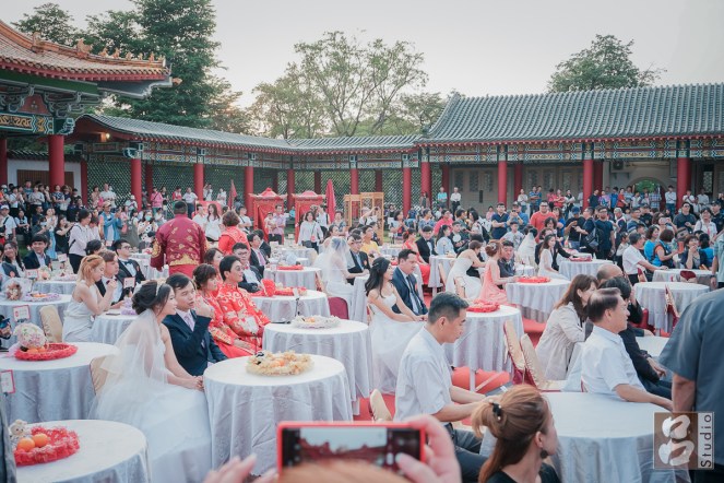 孔廟聯合婚禮 50對新人