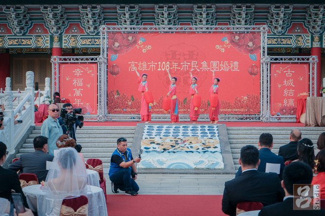 孔廟台上的表演