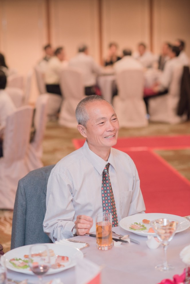 喜宴主桌親友獨照