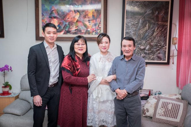 新娘一家人合照