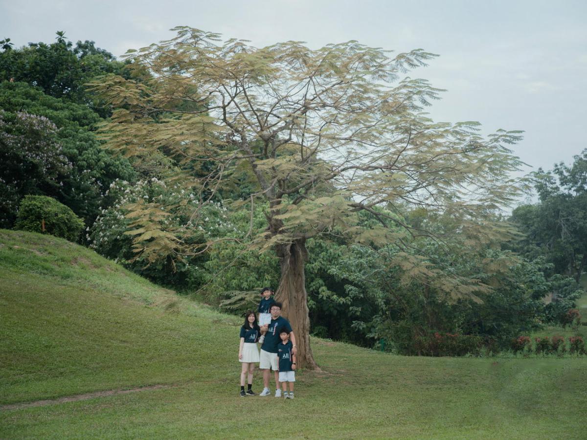 [親子寫真] 高雄絕美拍攝全家福綠地｜果嶺自然公園生態公園漫遊日
